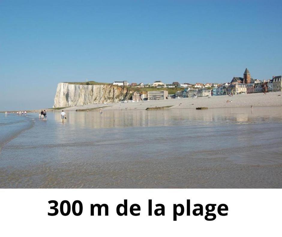 Caprices De Mer Appartement Avec Grand Balcon Et Vue A 300 M Plage, Apercu Mer, Lit Queen Size, Mers Les Bains Le Treport , Petit Dejeuner En Option, 2 Velos Fournis Екстериор снимка